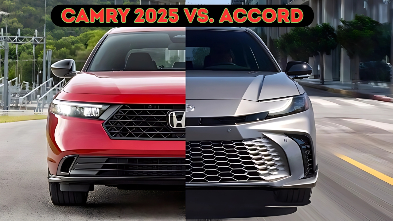 Camry 2025 vs. Accord
